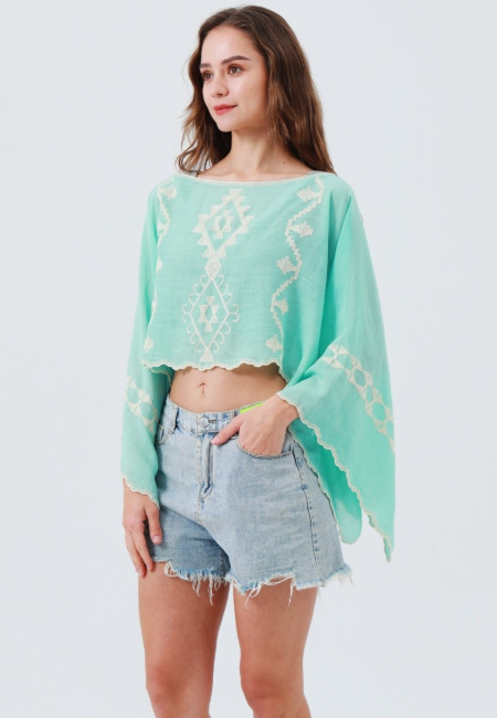 Sundance Embroidered Top