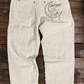 Peace and Love Jeans -Parchment