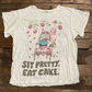 Worn and Weathered Tee - Eat Cake