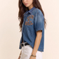 Rock & Roll Denim Top