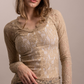 Long Sleeve Lace Tops