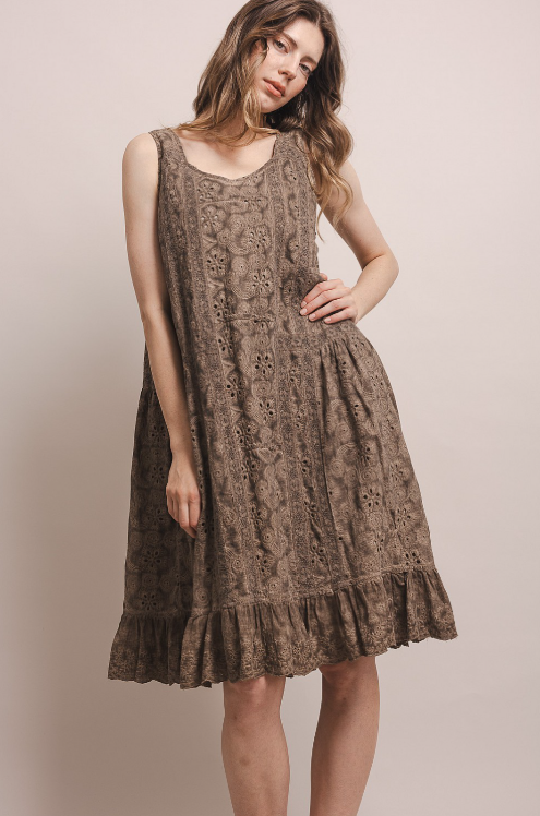 Earthsong Eyelet Dress
