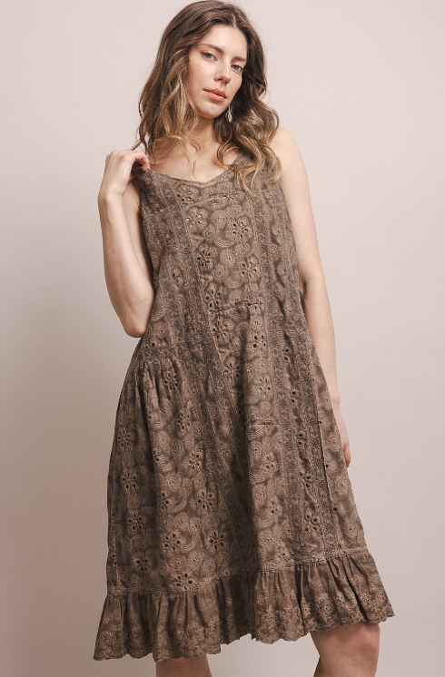 Earthsong Eyelet Dress