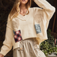 Freehand Patch Sweater