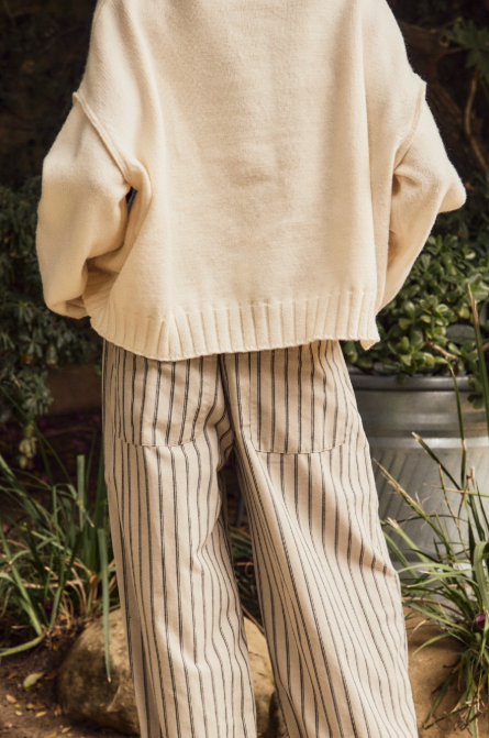 Freehand Patch Sweater