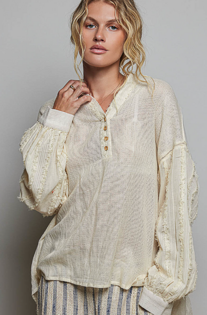 Morning Breeze Woven Top