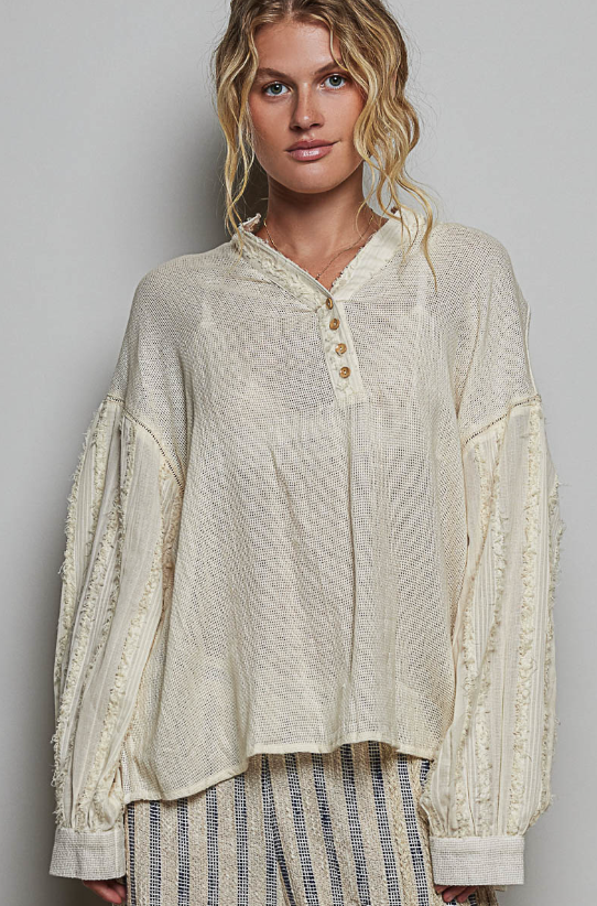 Morning Breeze Woven Top
