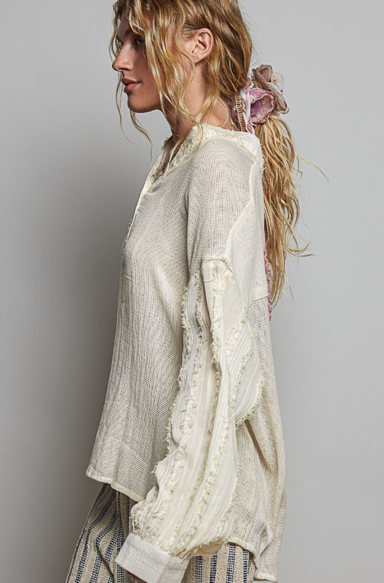 Morning Breeze Woven Top
