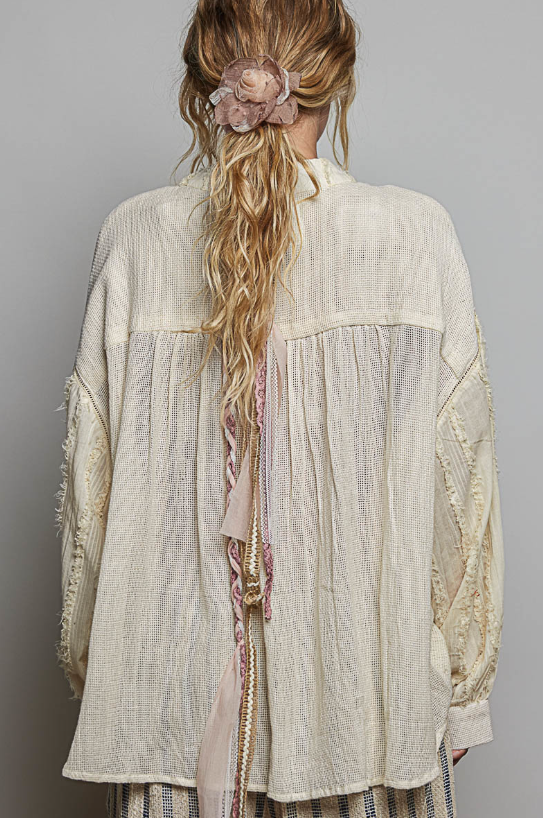 Morning Breeze Woven Top