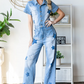 Denim Star Jumpsuit *Final Sale*