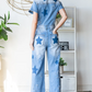 Denim Star Jumpsuit *Final Sale*