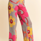 Flower Knit Pants
