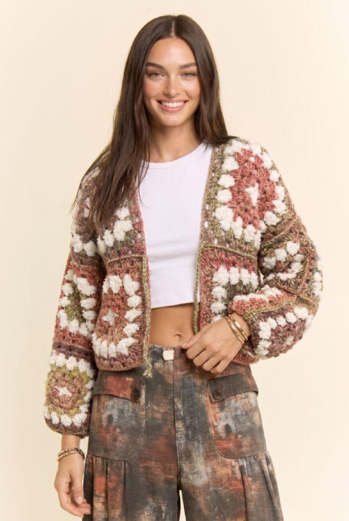 Cozy Days Crochet Cardigan