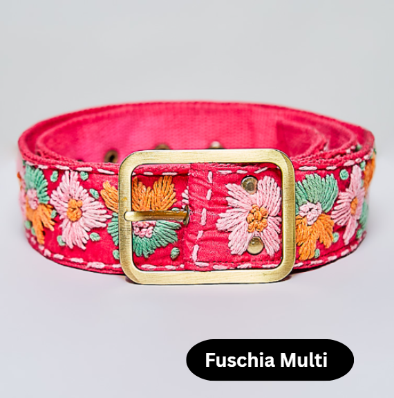 POL Embroidered Belts