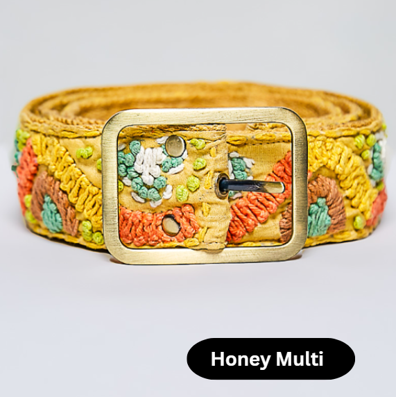 POL Embroidered Belts