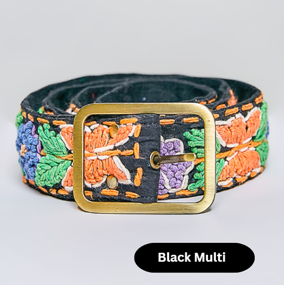 POL Embroidered Belts