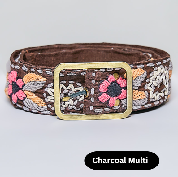 POL Embroidered Belts