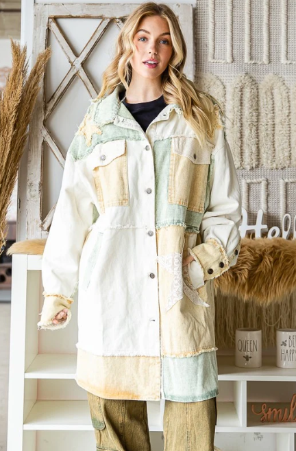 Star Patched Jacket *Final Sale*