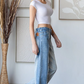 Frayed Panel Jeans *Final Sale*