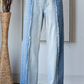 Frayed Panel Jeans *Final Sale*