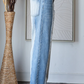 Frayed Panel Jeans *Final Sale*