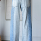 Frayed Panel Jeans *Final Sale*