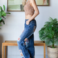 Crochet Patch Jeans *Final Sale*