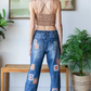 Crochet Patch Jeans *Final Sale*