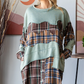 2-in-1 Flannel Sweatshirt *Final Sale*