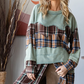 2-in-1 Flannel Sweatshirt *Final Sale*