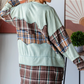 2-in-1 Flannel Sweatshirt *Final Sale*