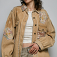 Flower Patch Denim Jackets *Final Sale*