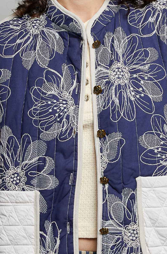 Floral Quilted Jacket *Final Sale*