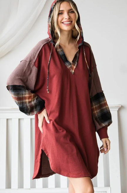 Hooded Tunic Top *Final Sale*