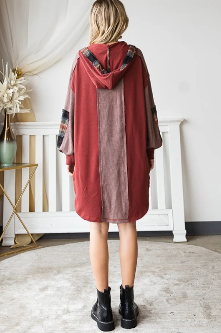 Hooded Tunic Top *Final Sale*