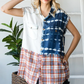 Tencel Plaid Vest *Final Sale*