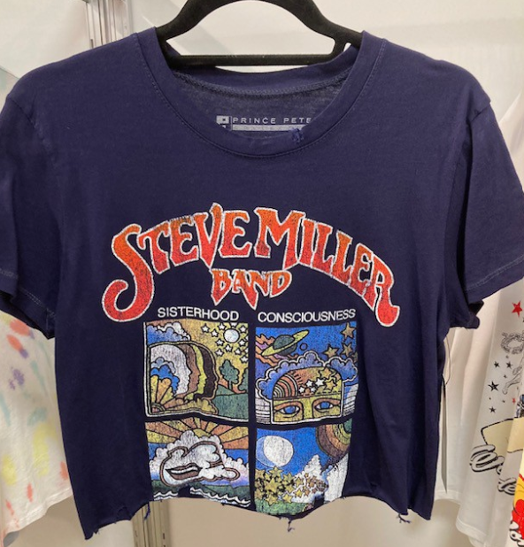 Steve Miller Band Crop Tee