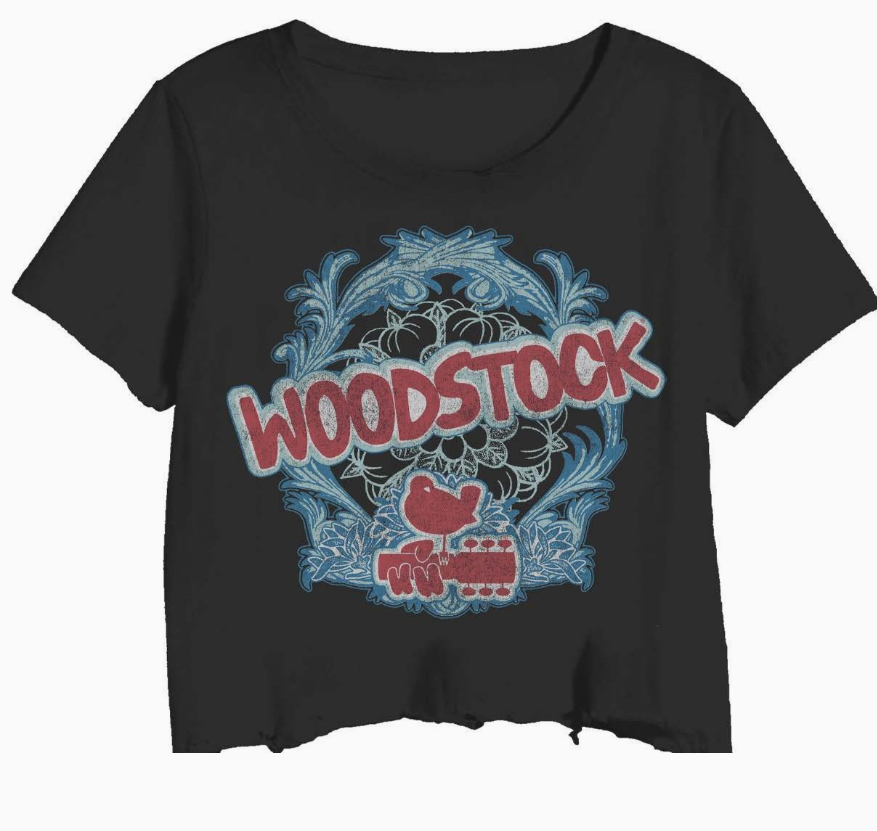 Woodstock Crop Tee