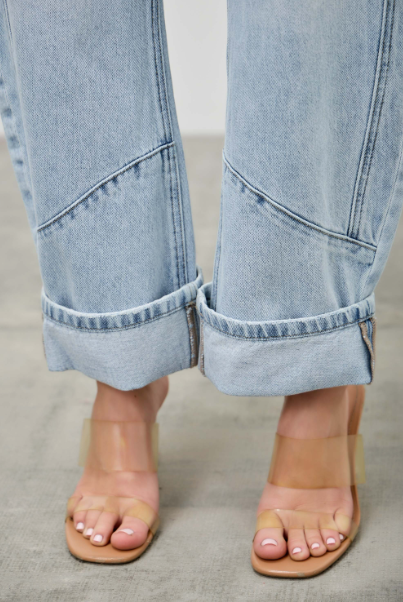 Saige Denim Barrel Jeans
