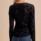Midnight Hour Velvet Top
