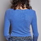 Ribbed Knit Henley Tops