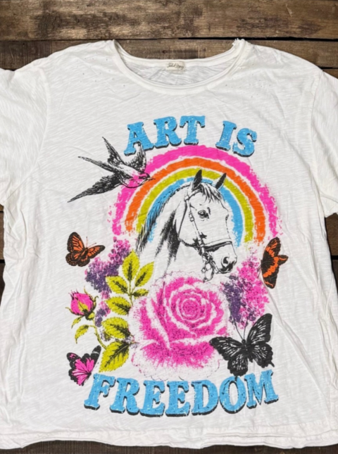 Weathered and Worn Derby Tee