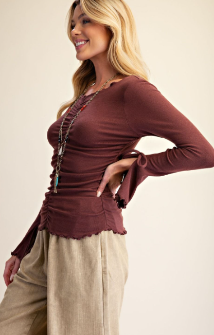 Gypsy Woman Bell Sleeve Tops