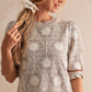 Sweet Memories Embroidered Top