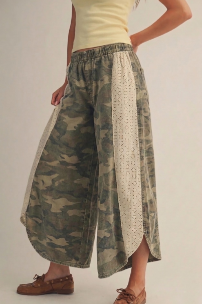 On Your Side Camo Pants