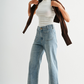 Mica Cropped Sailor Jeans