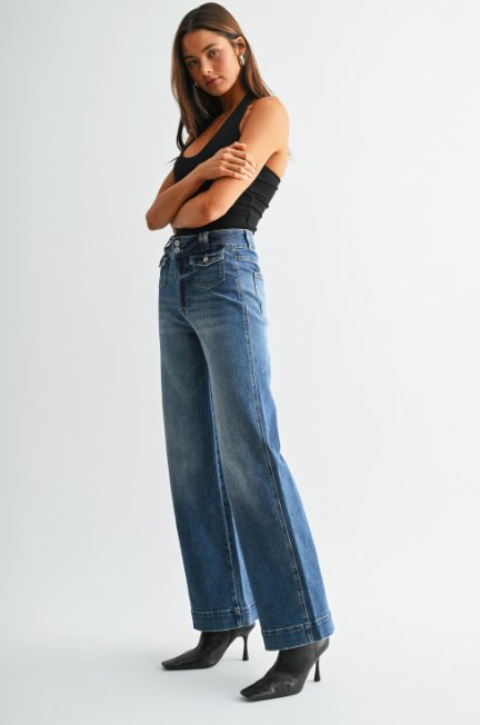 Mica High Rise Skater Jeans
