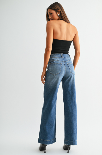 Mica High Rise Skater Jeans