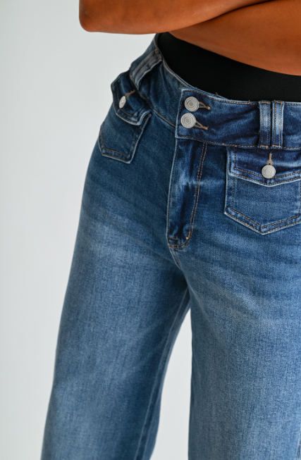 Mica High Rise Skater Jeans