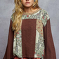 Waffle Patchwork Top *Final Sale*